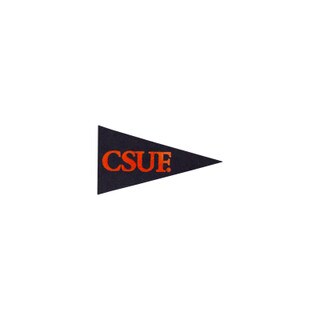 CSUF Magnet Mini Pennant - Navy